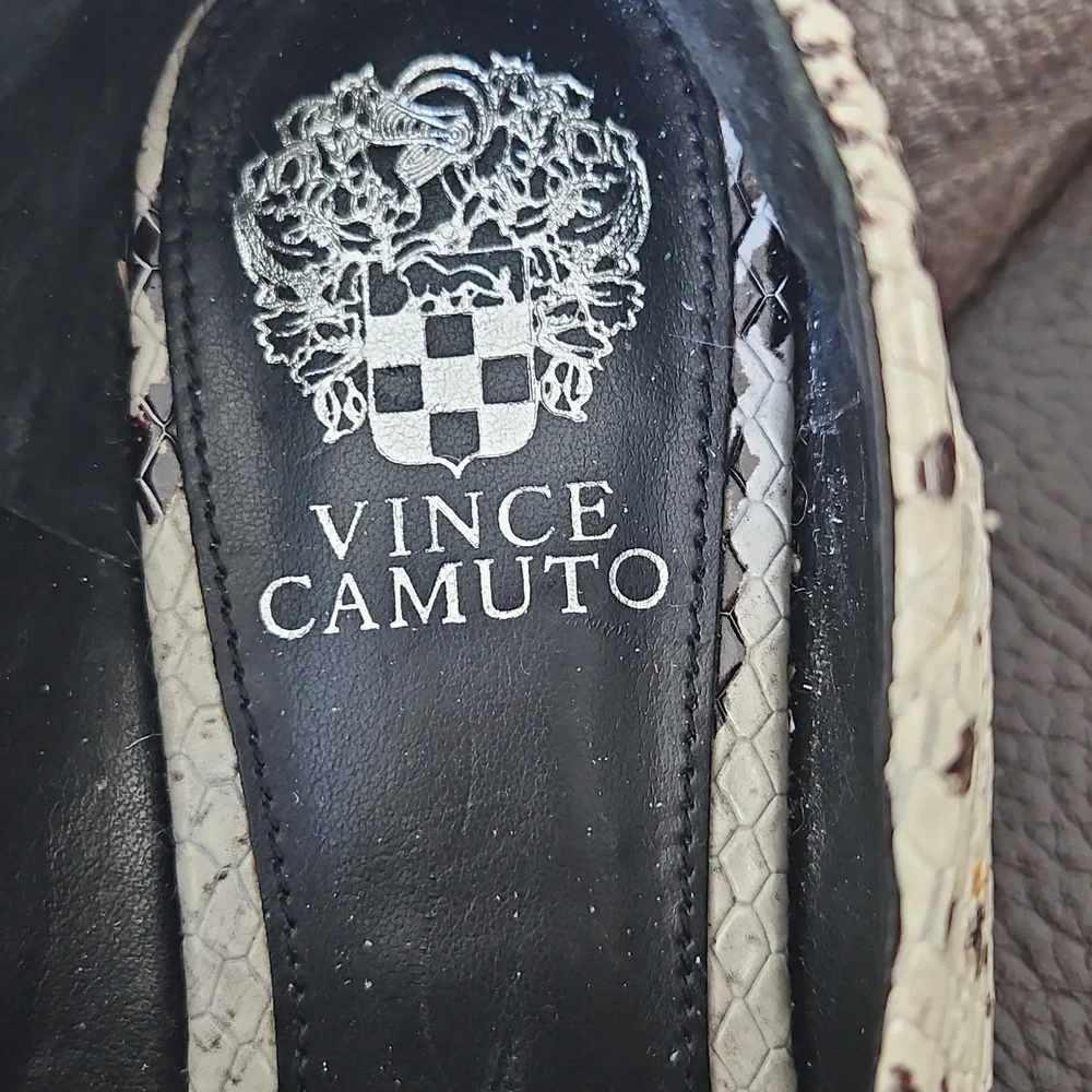 Vince Camuto Snakeskin Loafer - Picture 8 of 8
